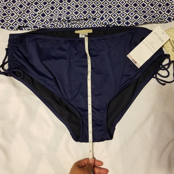 NWT Beach House Women's Sets Swins Blue/White Plus Size 22W - Picture 7 of 9